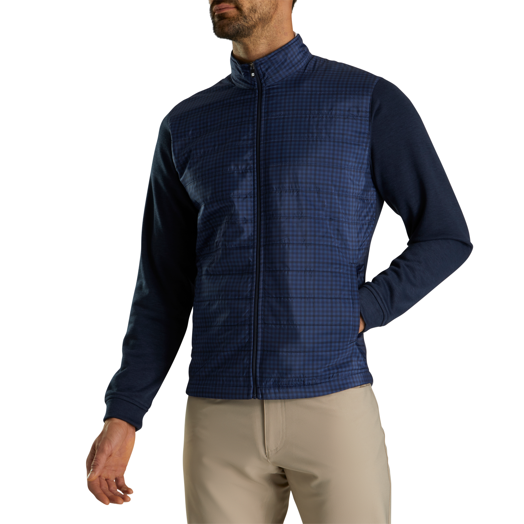 Full-Zip Hybrid Jacket